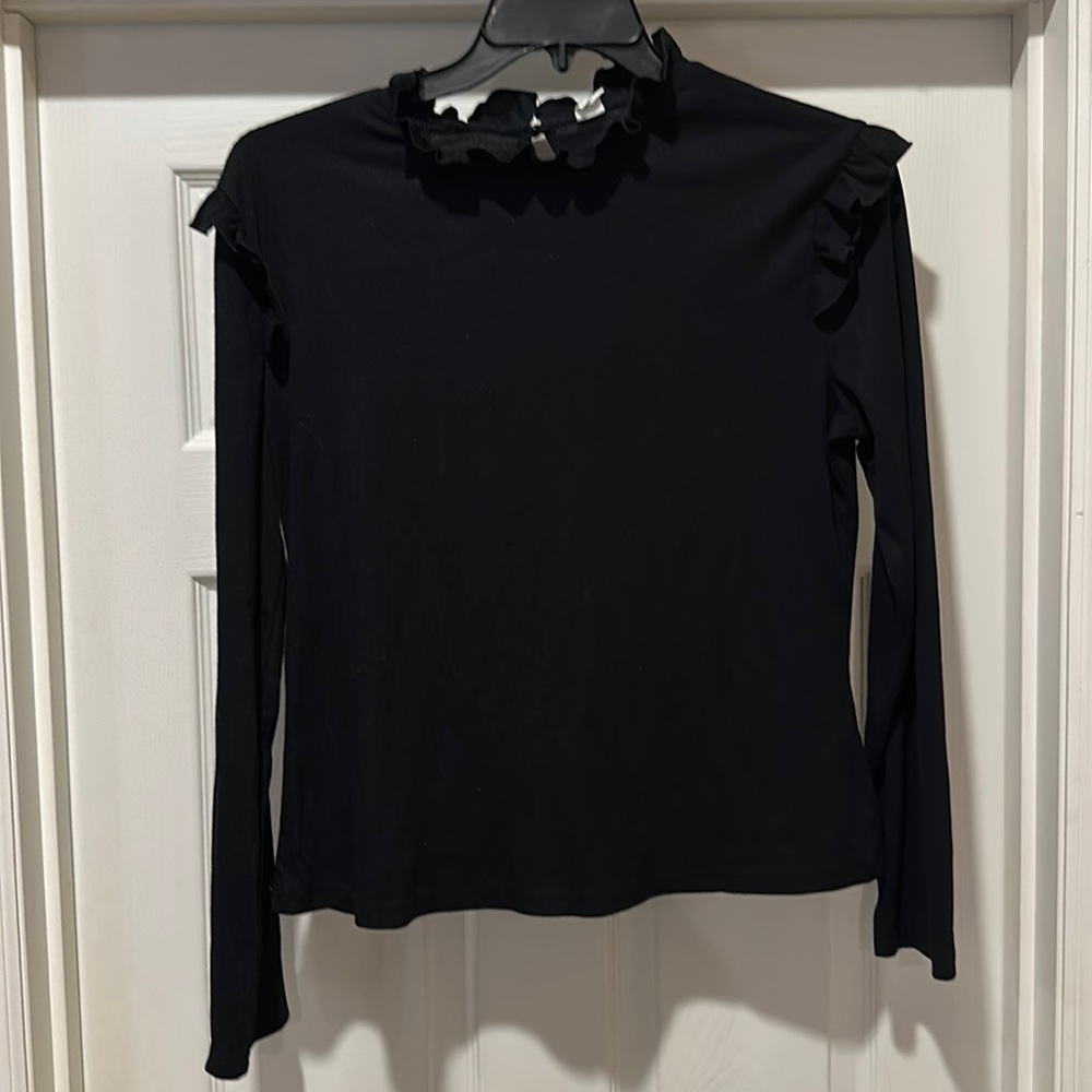 Ladies XL Black Top